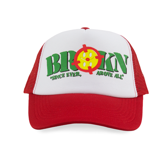 ARMY TRUCKER HAT ROJA